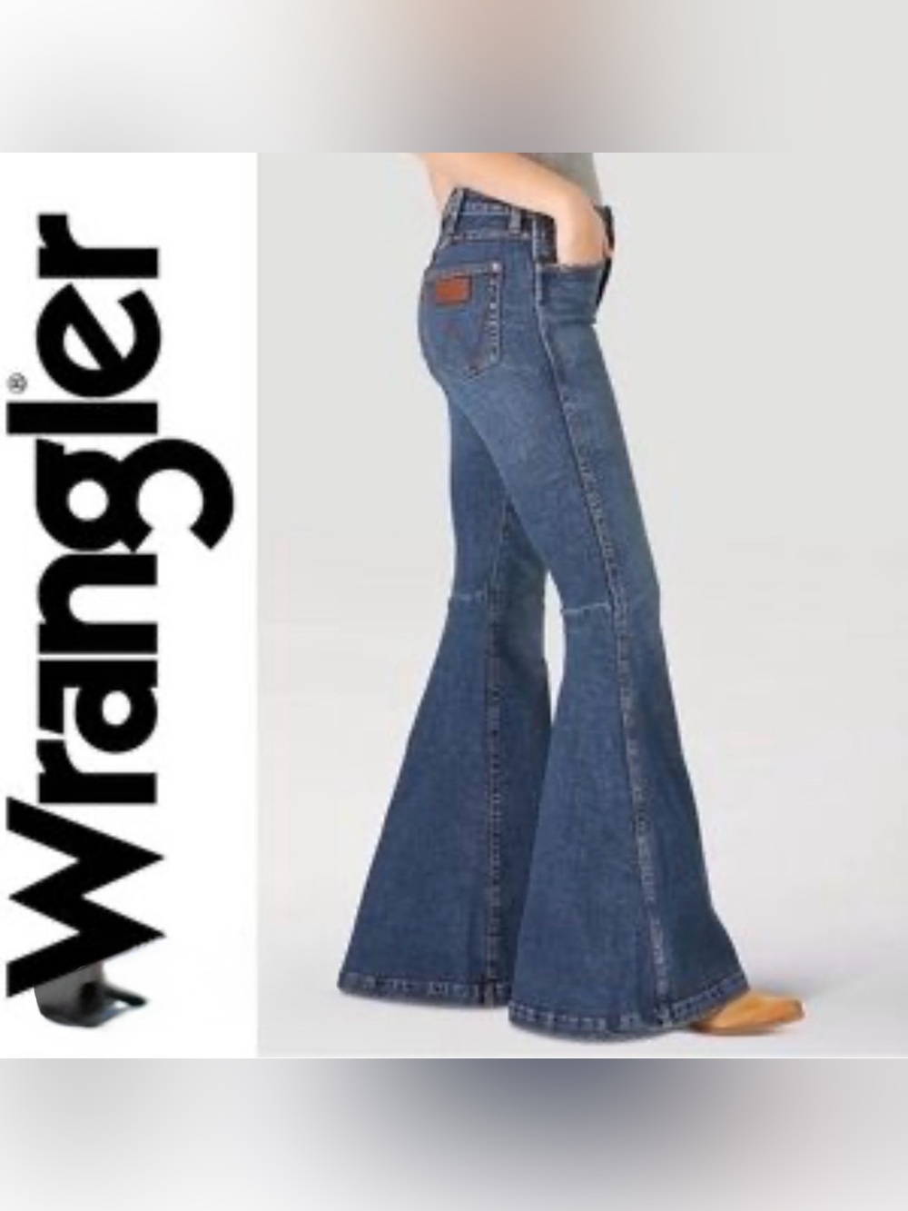 Wrangler Flare Jeans 29 X 34 used once